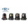 RAINBOW SE D4G E E2 Gold Blue REGULATOR PRZEPŁYWU POWIETRZA RURY KRZYWEJ