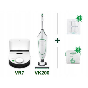 Worki VK200 + Dovina preparat zapachowy Vorwerk Kobold stacja RB7 & VK200