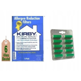 WORKI KIRBY ALLERGEN REDUCTION + PALUSZKI ZAPACHOWE SOSNA