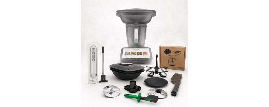 Akcesoria Thermomix TM7 – naczynie, sensor, krajalnica