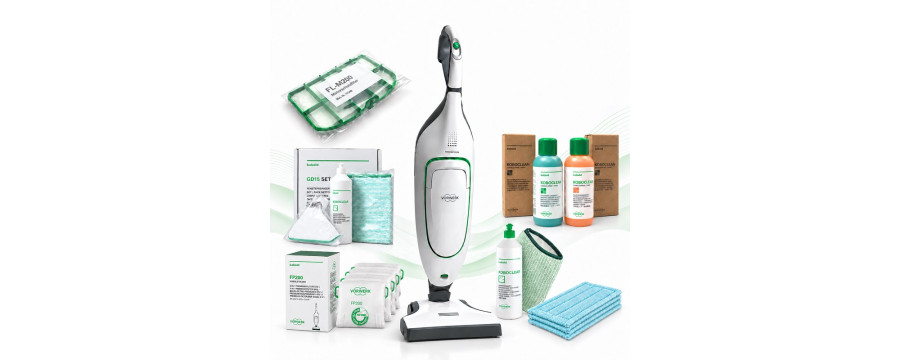 Materiały do VK200 – worki FP200, filtry i chemia