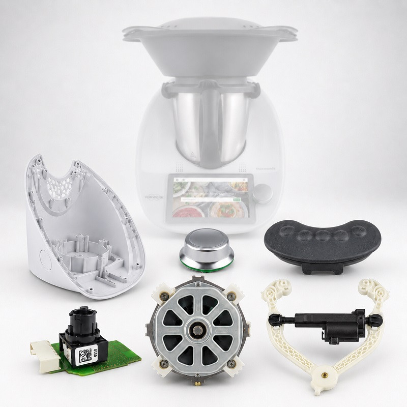 Części Thermomix TM6 – silnik, obudowa, sensor, moduły