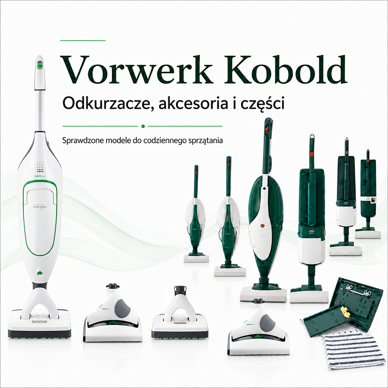 Odkurzacze Vorwerk Kobold / Folletto – modele i zestawy