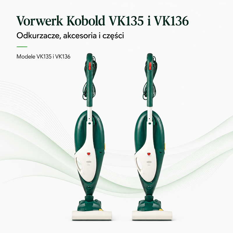 Części i akcesoria Kobold VK135 VK136 | Vorwerk